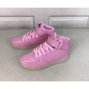 Hover Kicks Sneakers Shoes Hi Tops Girls Youth 35